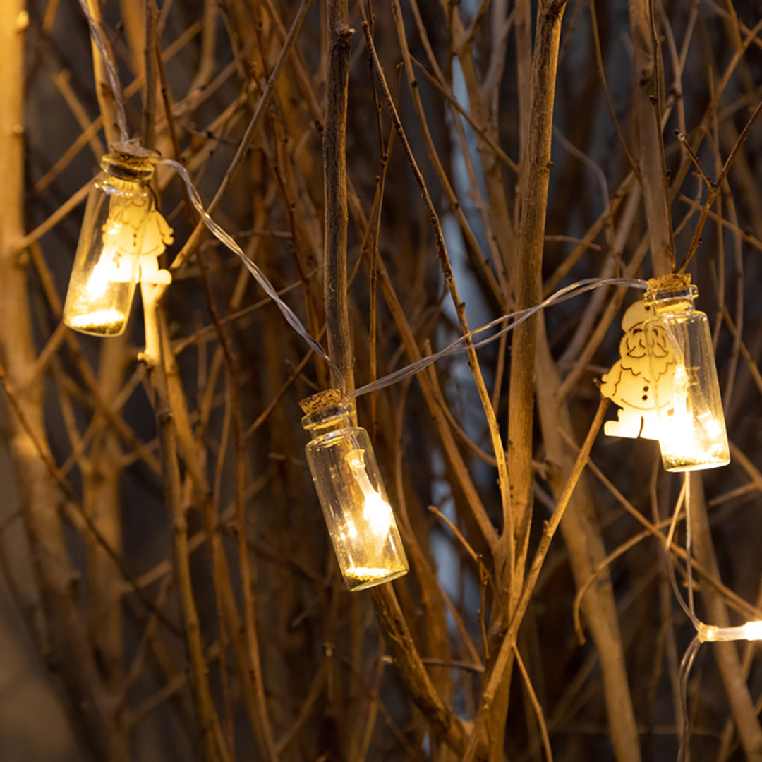 Ghirlanda Led con Barattoli • 6 cm