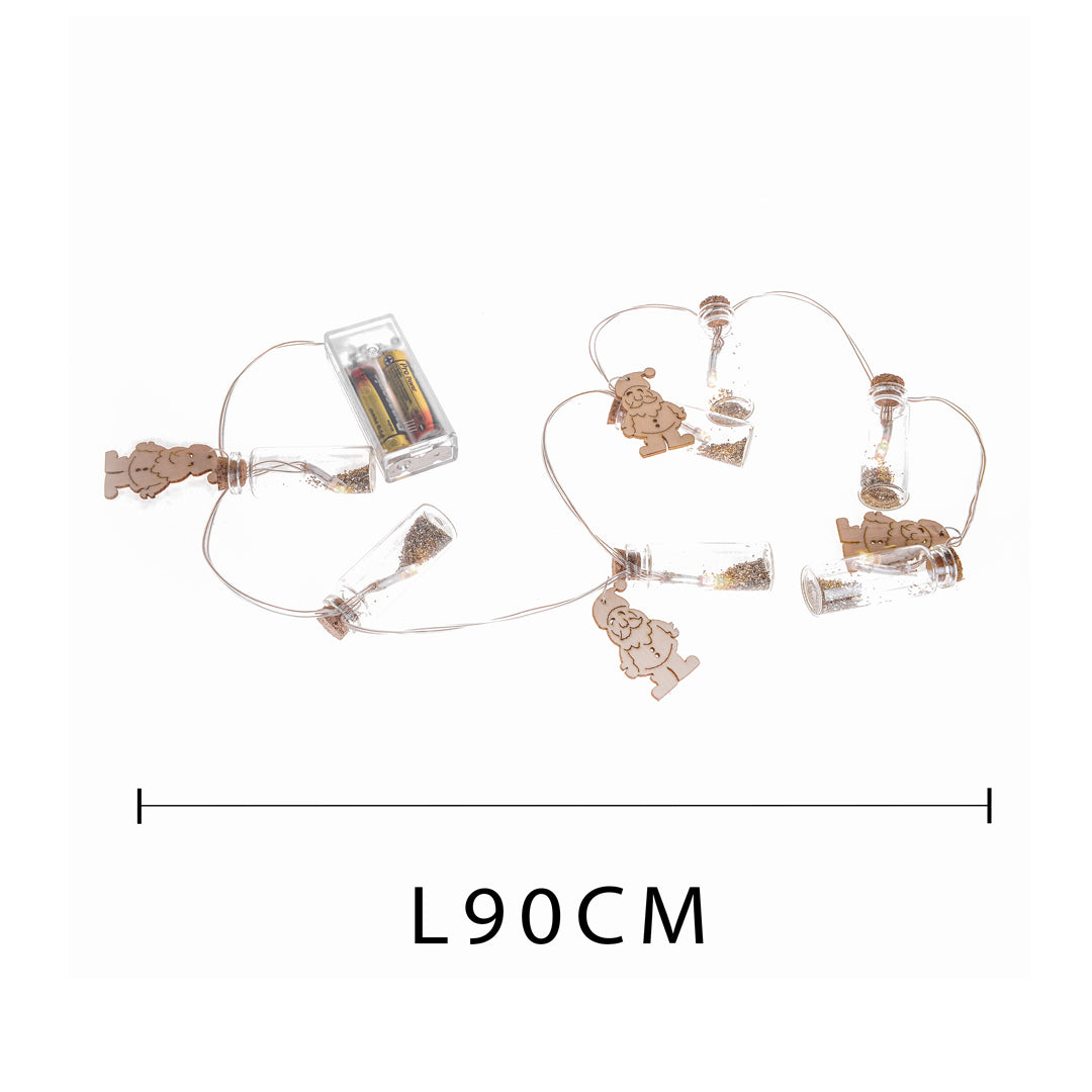 Ghirlanda Led con Barattoli • 6 cm