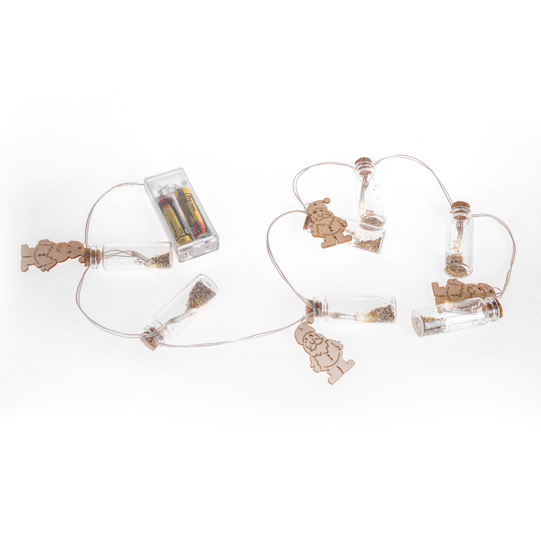 Ghirlanda Led con Barattoli • 6 cm