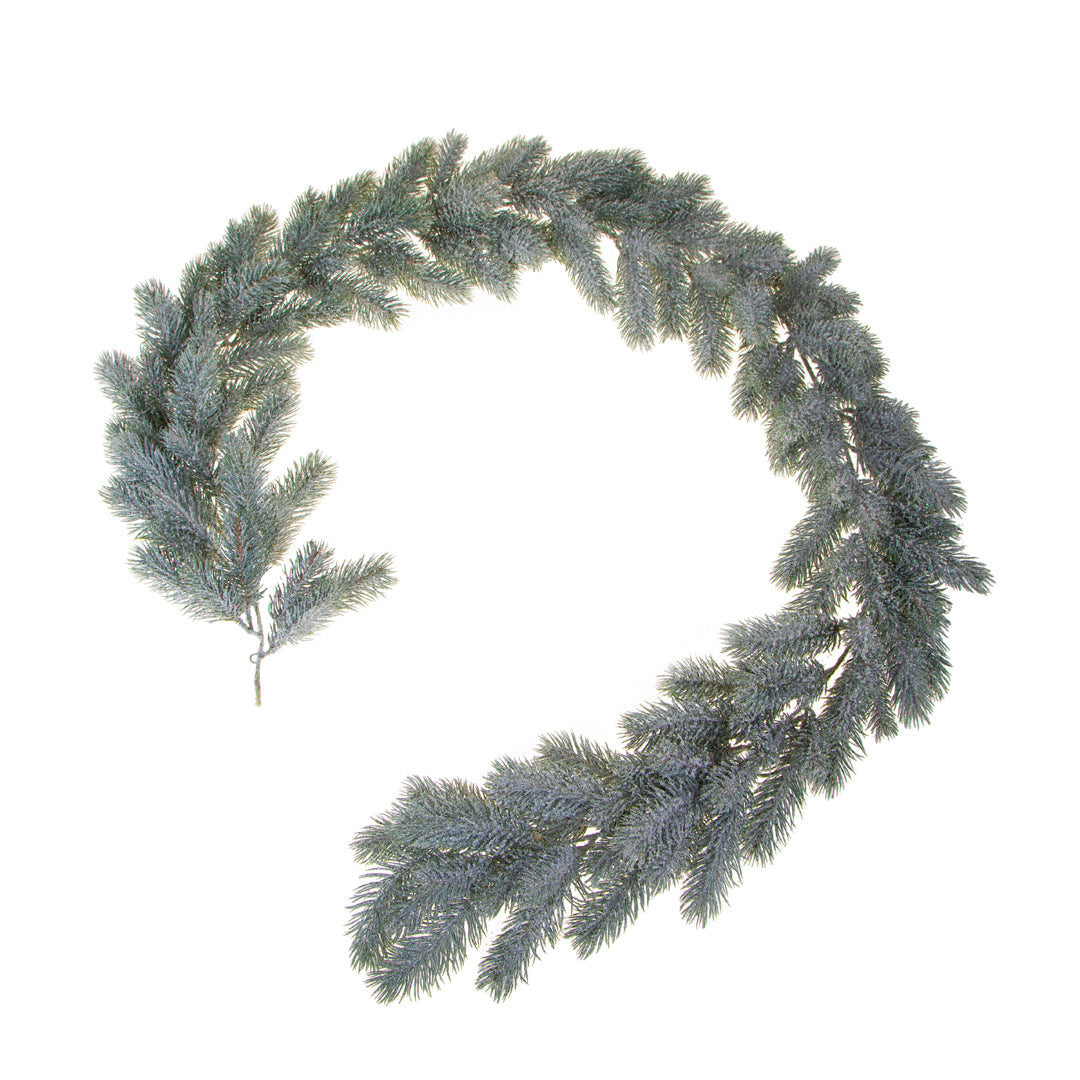 Ghirlanda abete glitter 168 tips • 185 cm