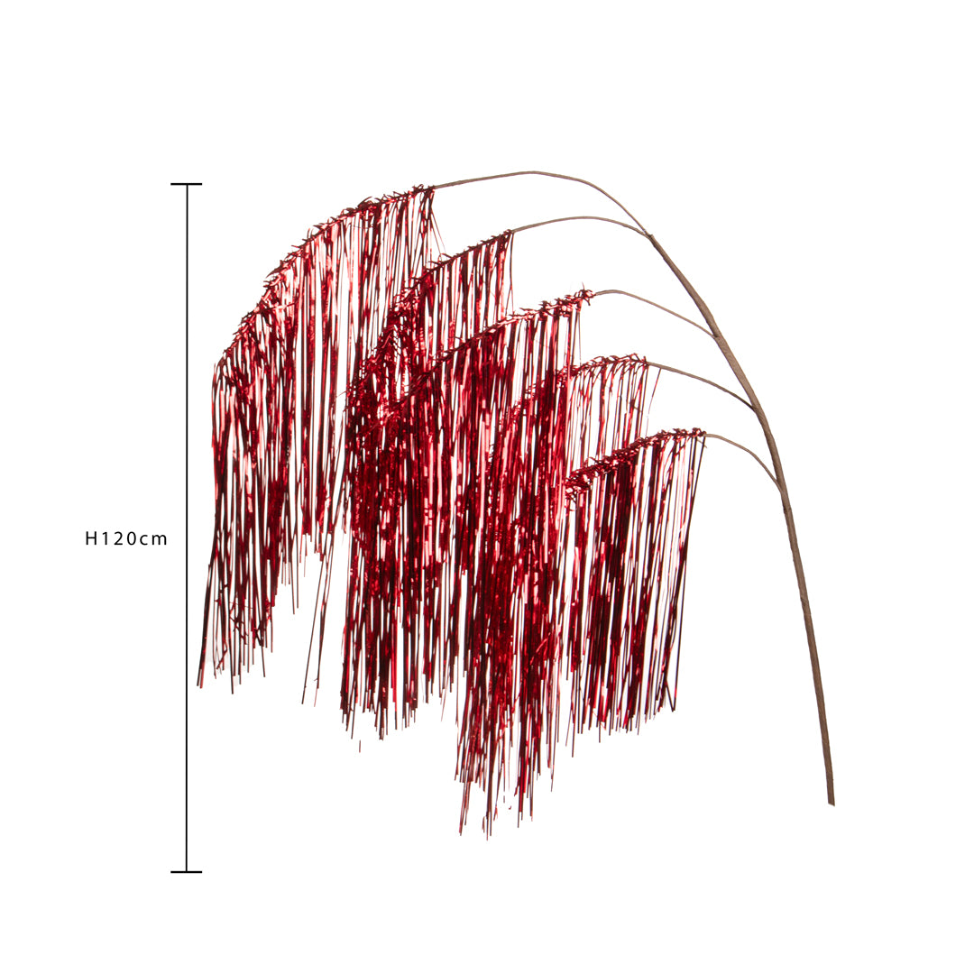 Pezzi 6 • Tinsel x 5 cangiante • H 120 cm