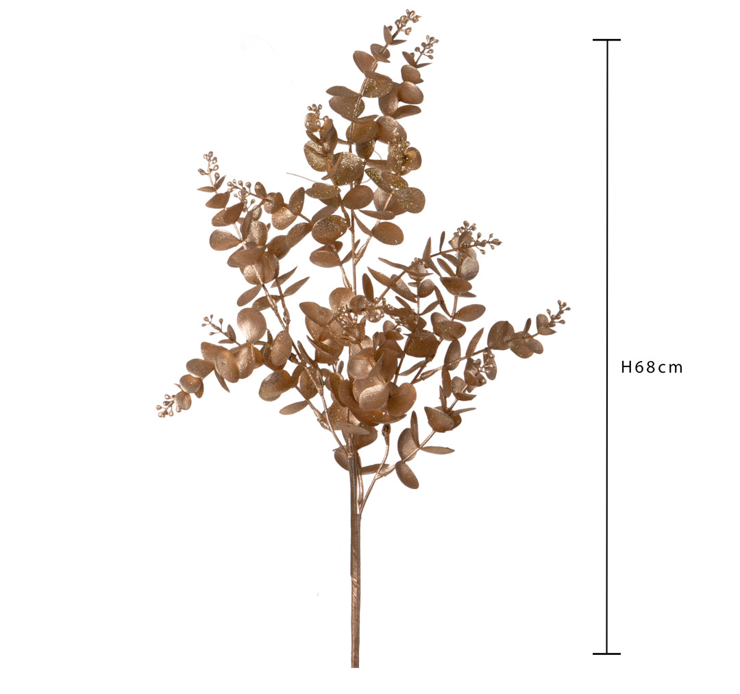 Pezzi 12 • Ramo eucalipto • H 68 cm