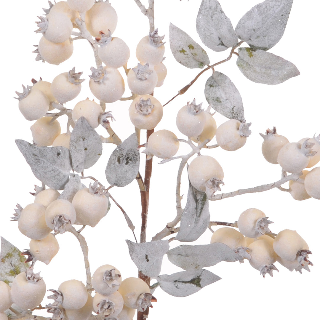 Pezzi 6 • Ramo biancospino • H 80 cm