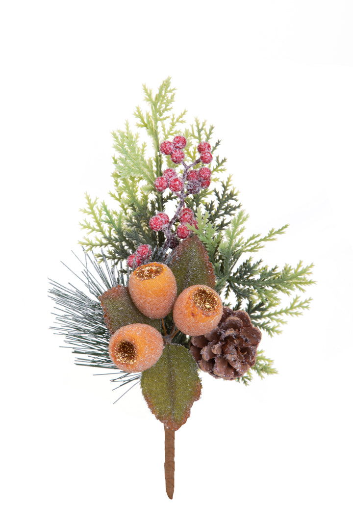12 Pezzi • Ramo pino sugar fruits • 3,6 mt