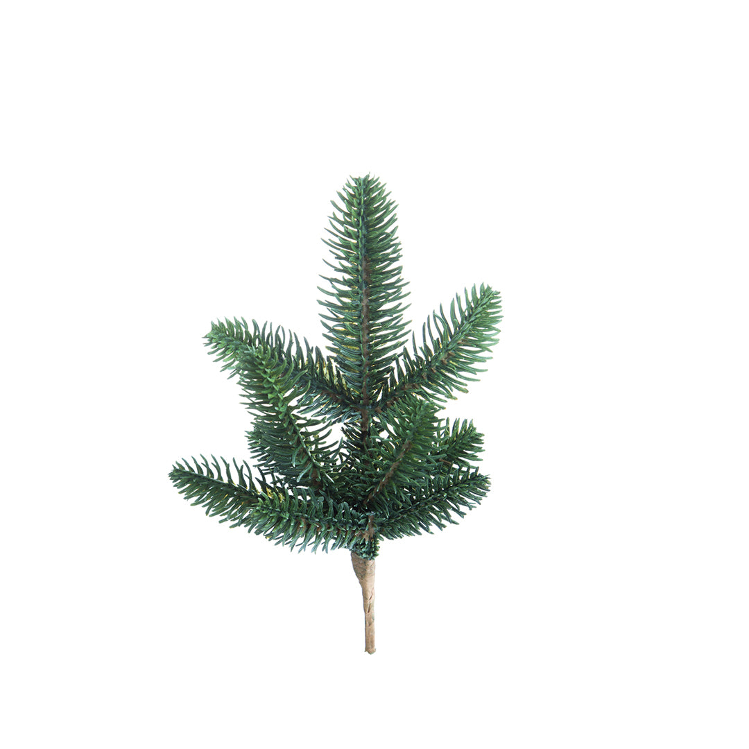 24 Pezzi • Ramo abete normandiana • 26 cm