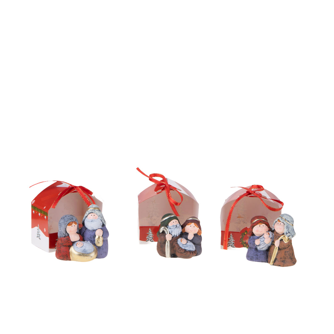 12 Pezzi • Nativita' assortito con Display Box • 7,8 cm