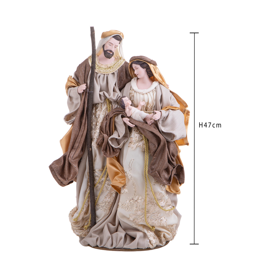 Natività su base • H 46,99 cm