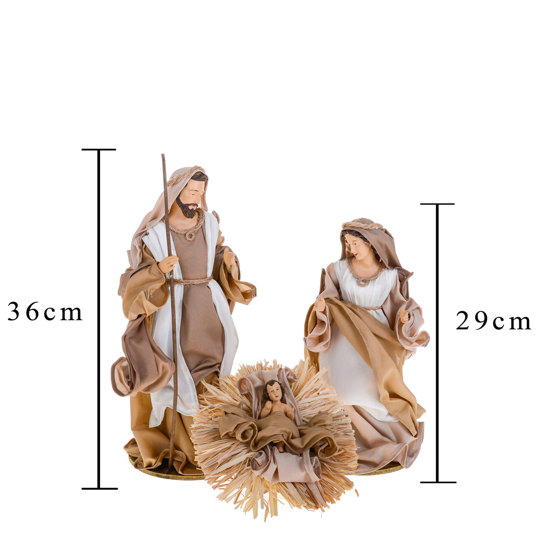 Natività 3 pz • H 36,2 cm