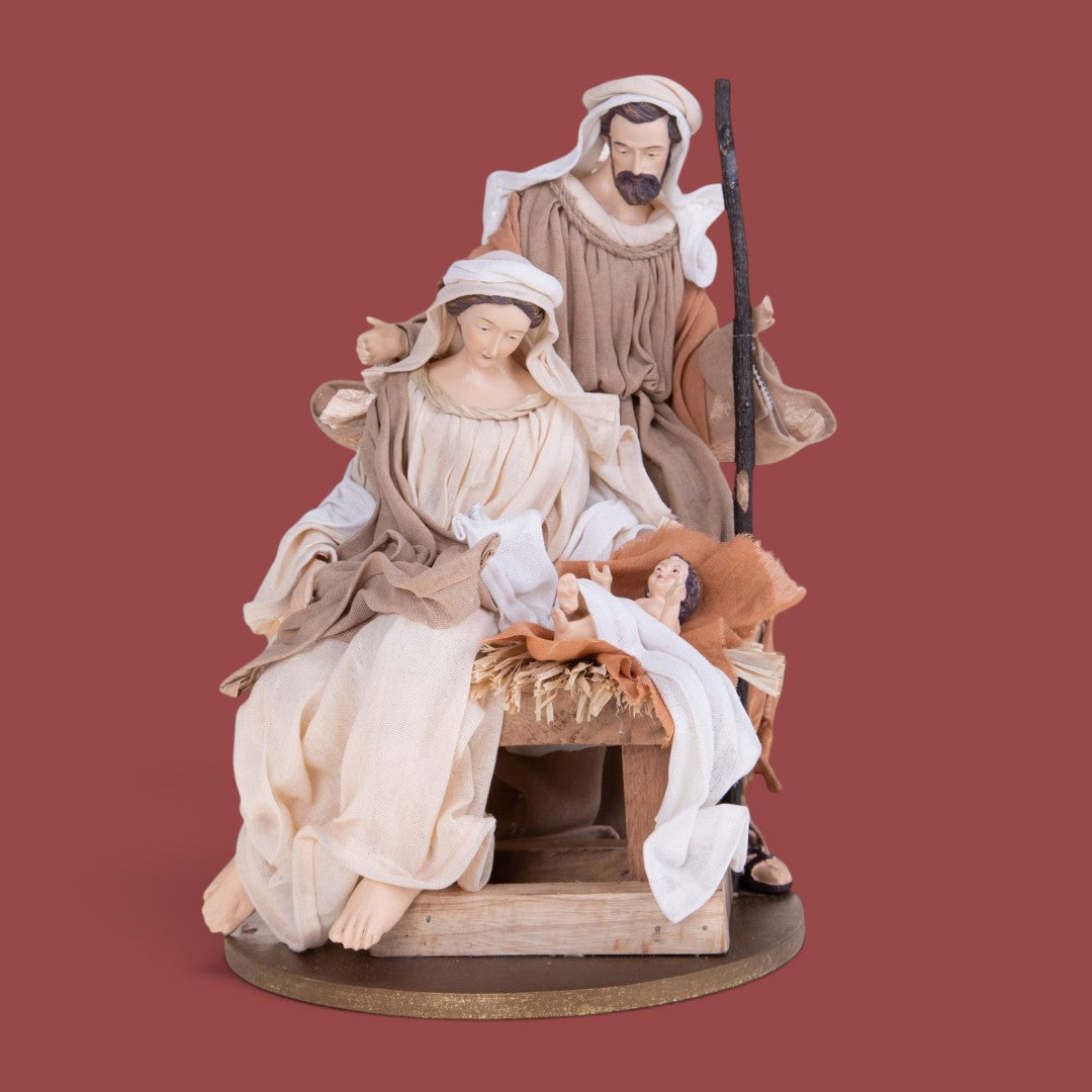 Natività con base • H 35 cm