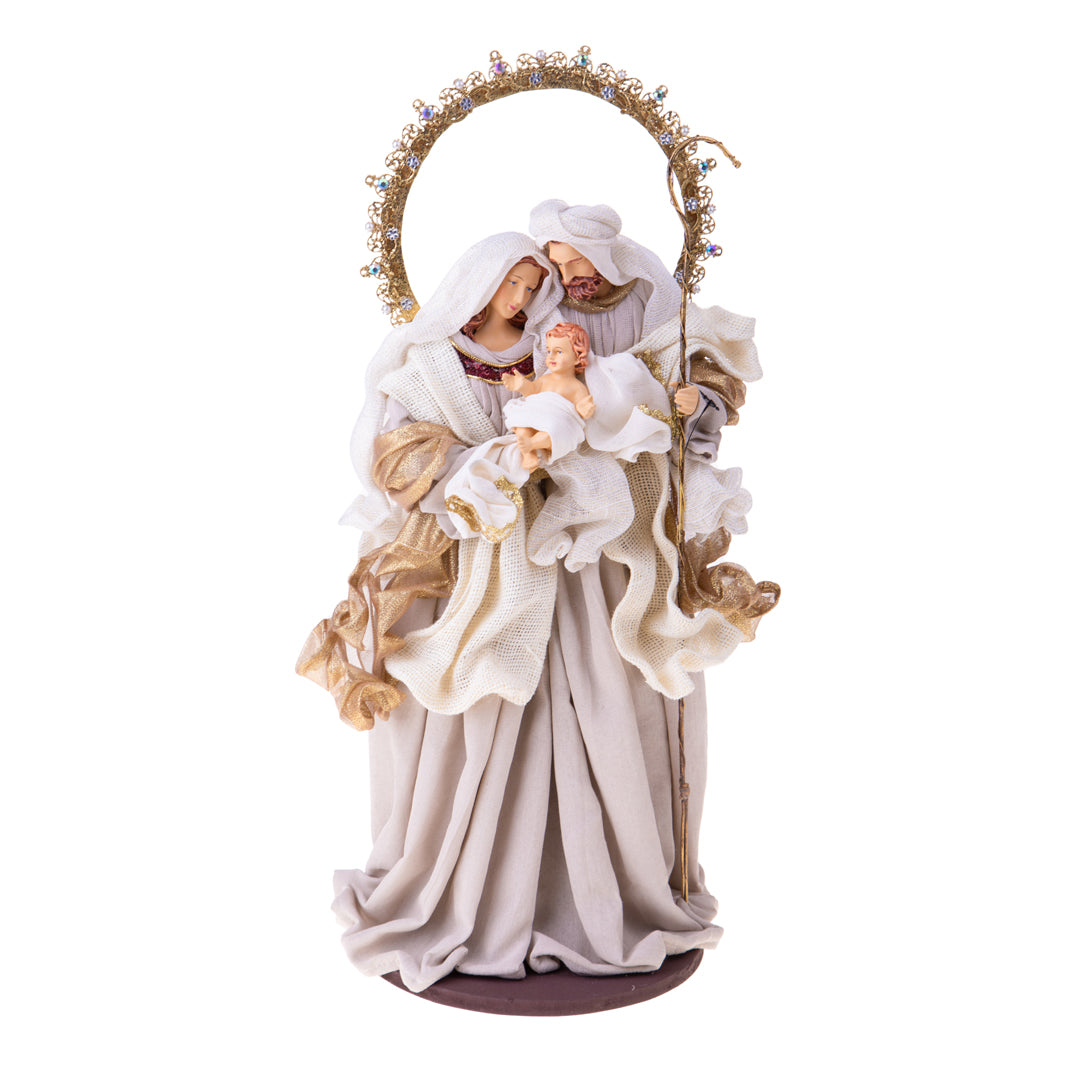 Natività con Base Rotonda • 36 cm