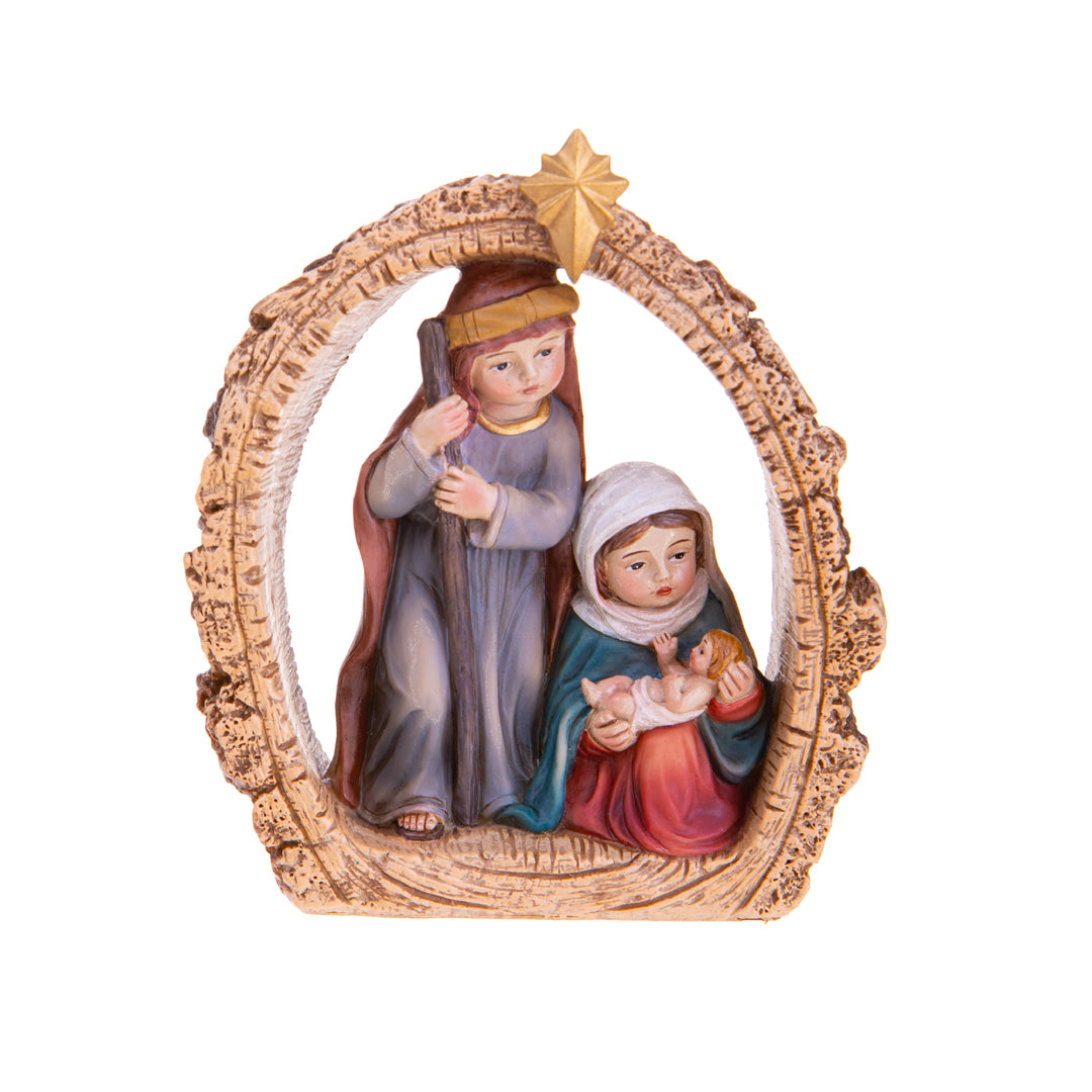 2 Pezzi • Natività in inserto • 13 cm