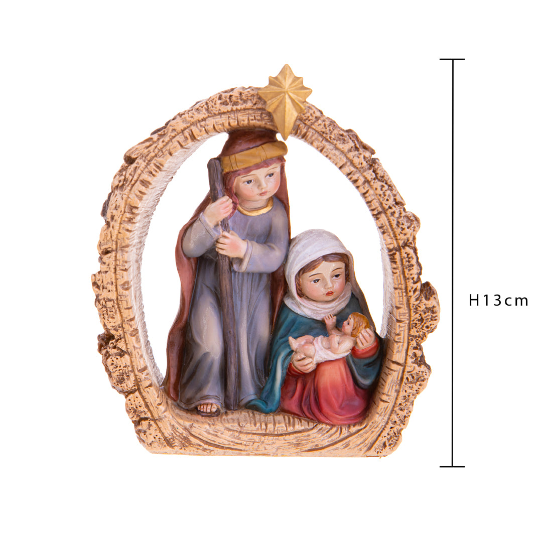 2 Pezzi • Natività in inserto • 13 cm