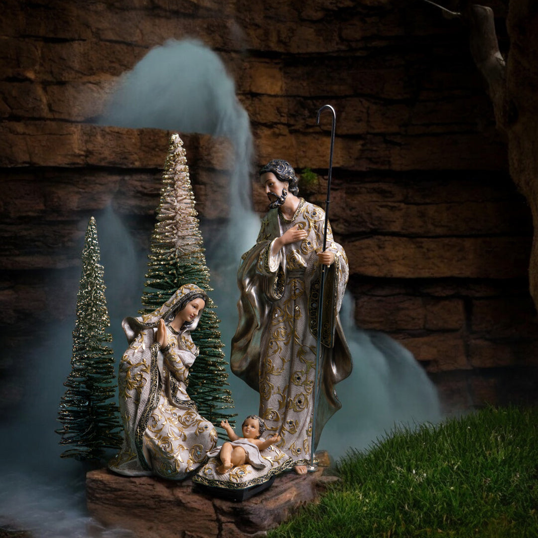 Nativita'per 3 Barocco con Specchi • 45,5 cm