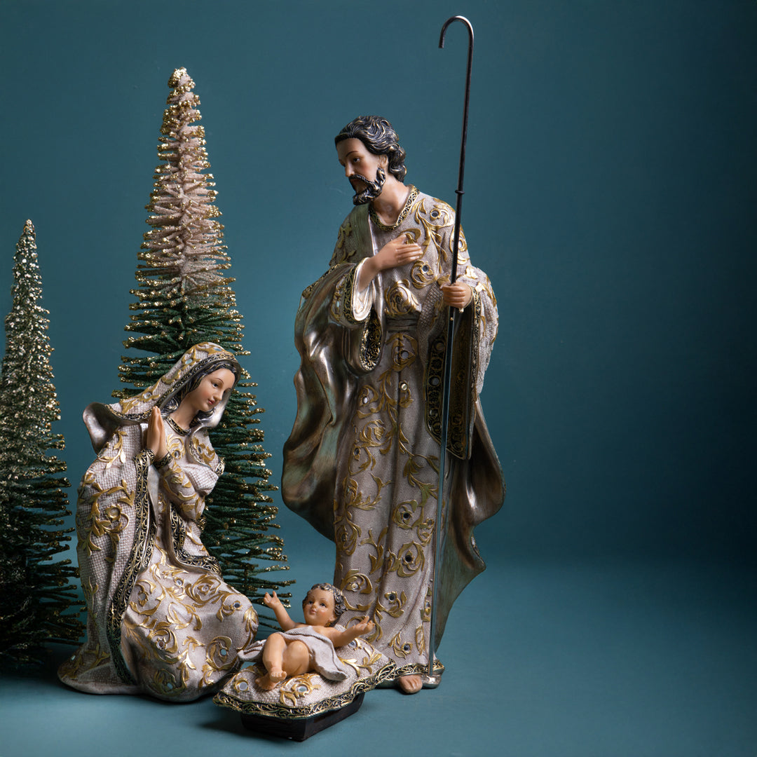 Nativita'per 3 Barocco con Specchi • 45,5 cm