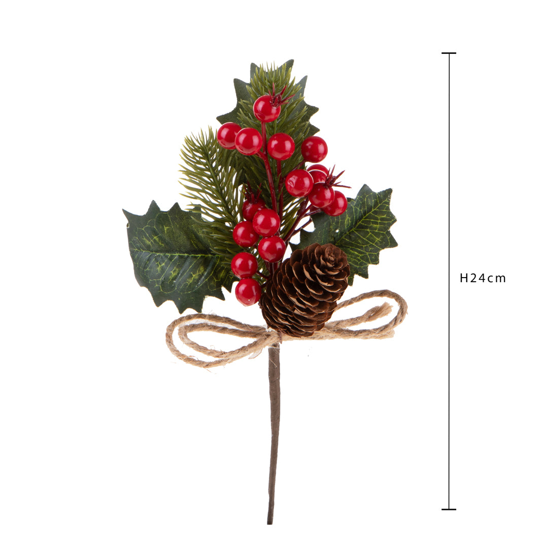 Pezzi 12 • PickAgrifoglio • H 24 cm