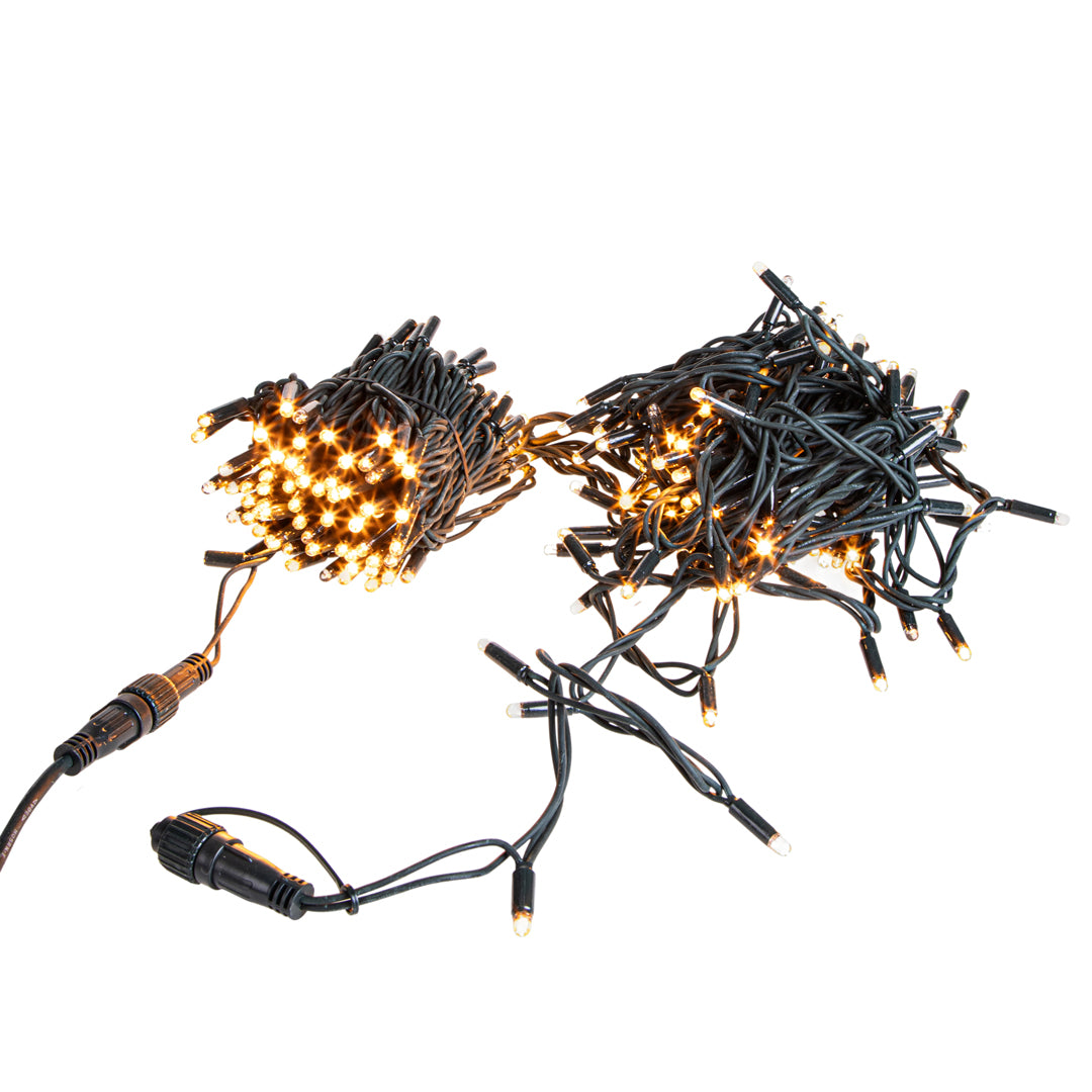 Maxi Led 25 Mt 250 Led con Flash Est. • 25 mt