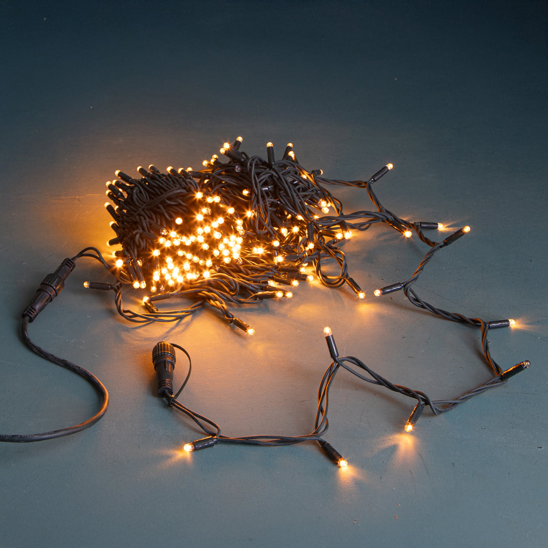 Maxi Led 25 Mt 250 Led con Flash Est. • 25 mt