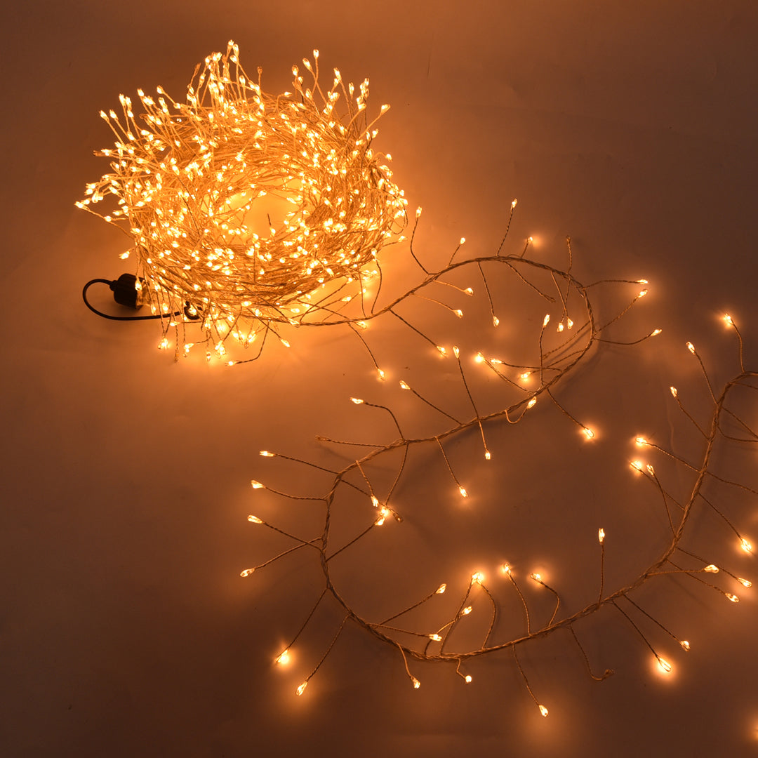 Ghirlanda 10 mt con 800 miniled est. • H 1000 cm