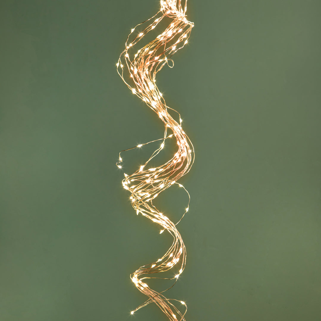 Ghirlanda capelli d'angelo ad uso esterno • 3,2 mt