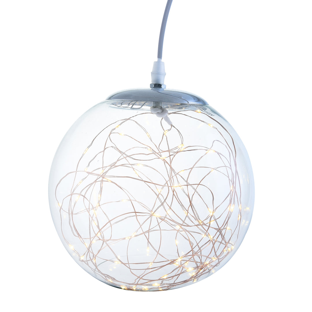 Sfera con led da esterno . • H 30 cm