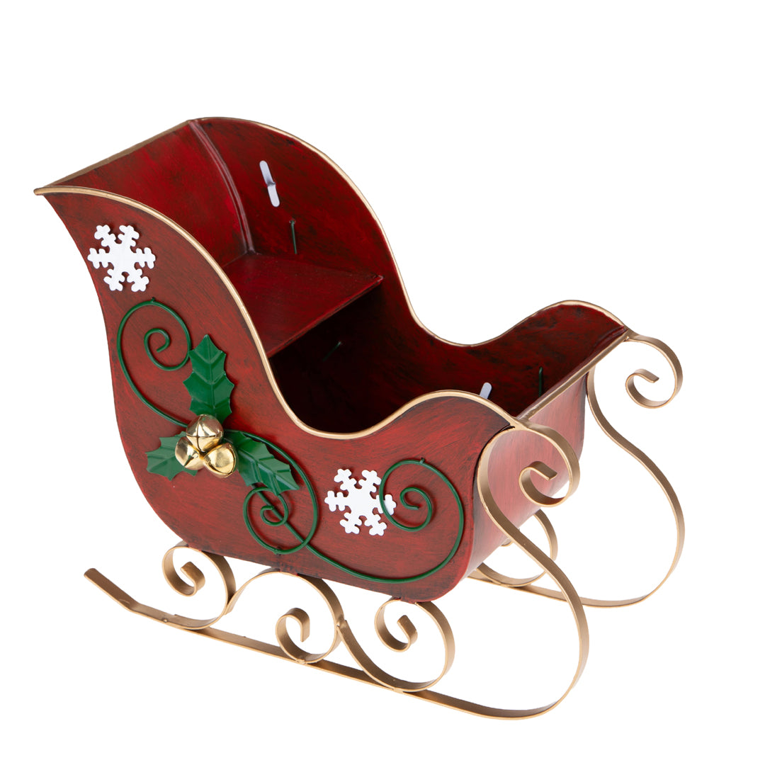 Slitta con Fiocchi Neve • 25,5 cm