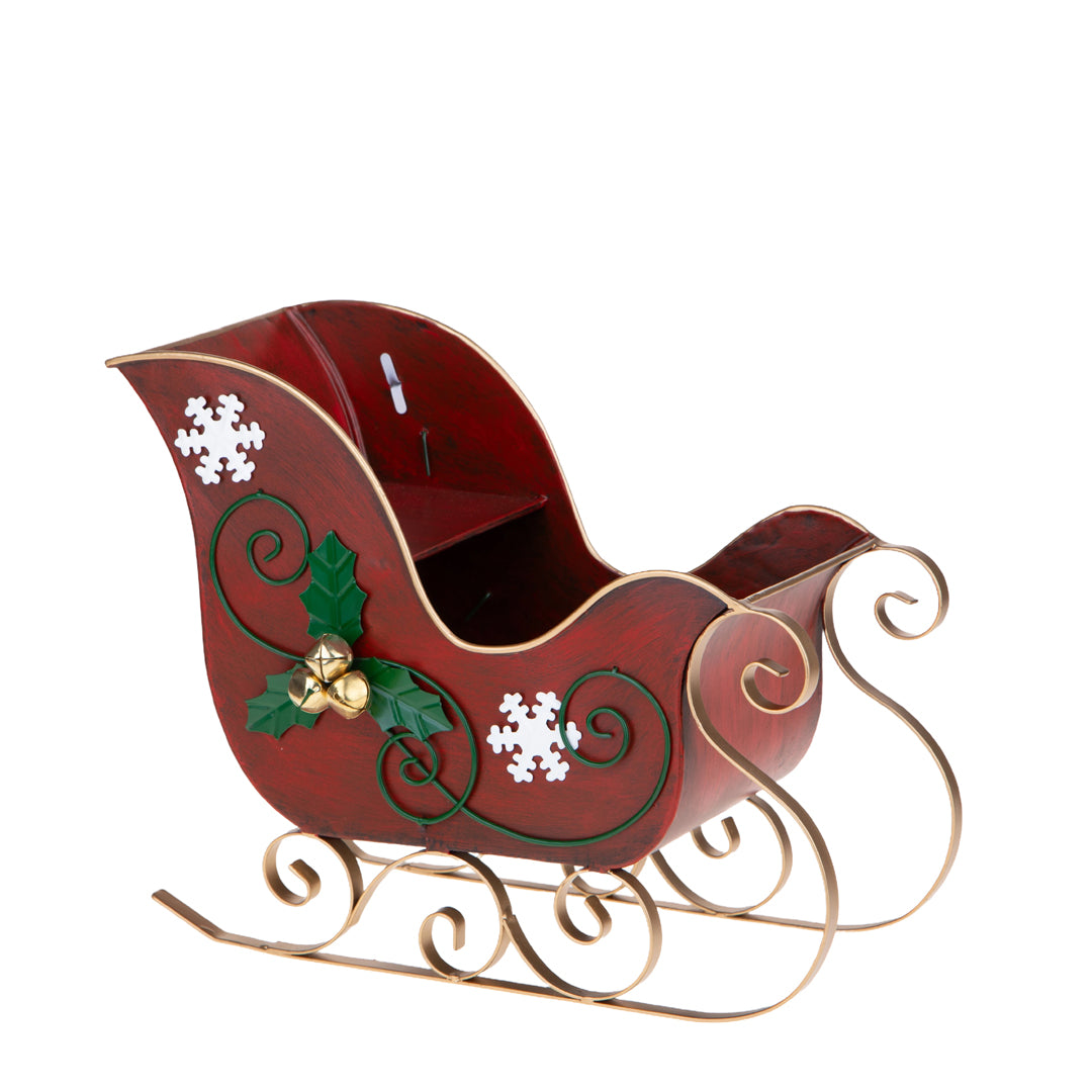 Slitta con Fiocchi Neve • 25,5 cm