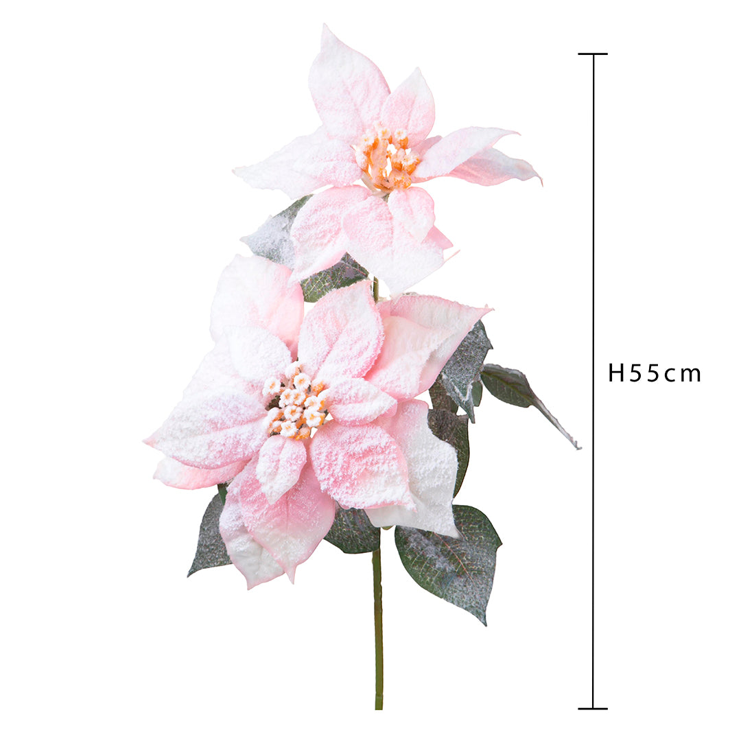 3 Pezzi • Stella natale per 2neve • 53 cm