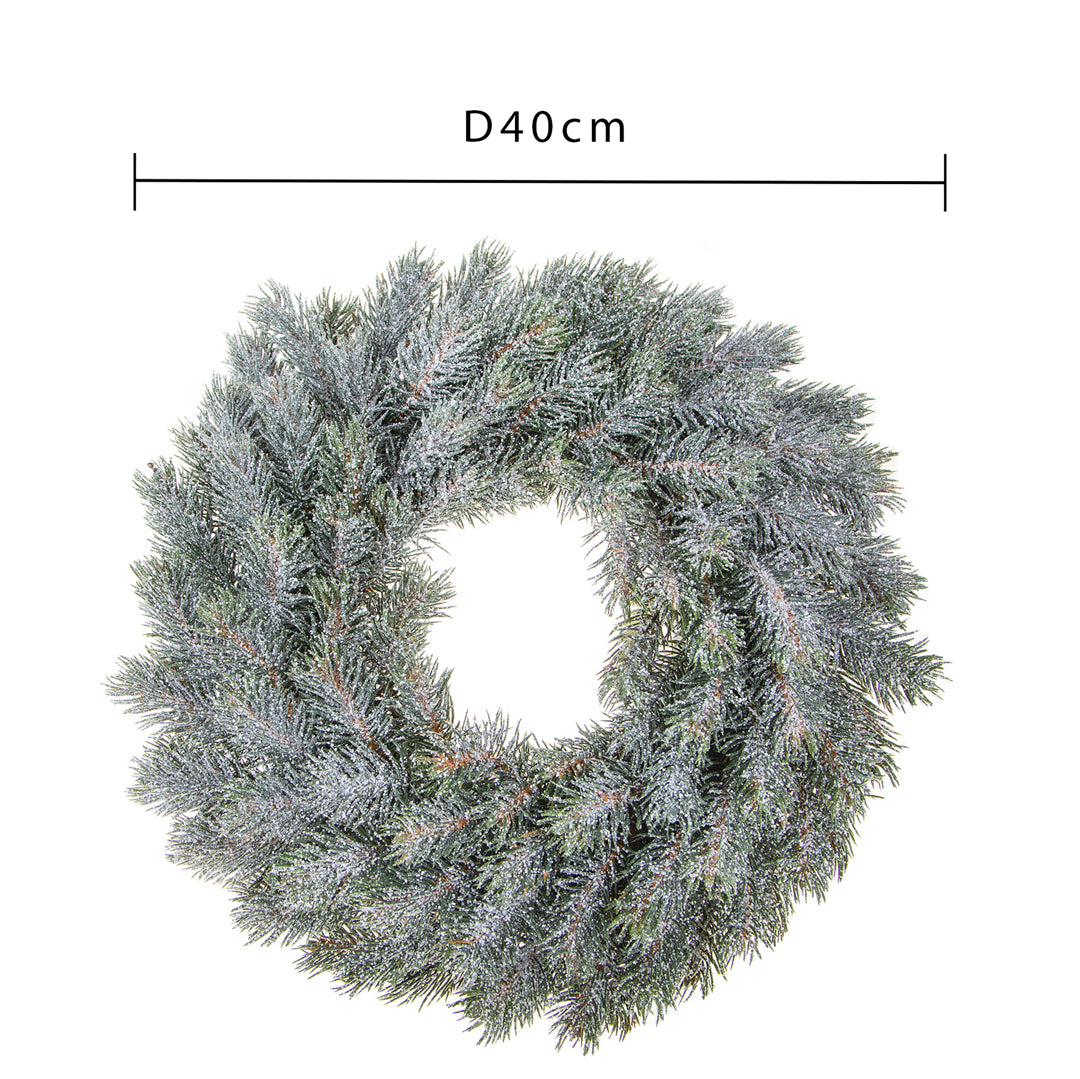 Ghirlanda abete in pe • 40 cm