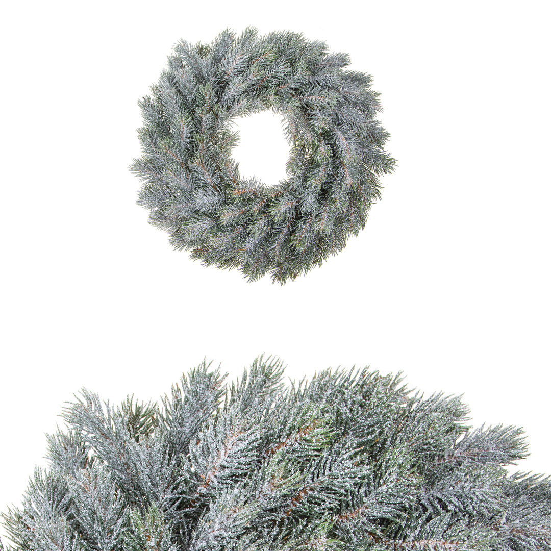 Ghirlanda abete in pe • 40 cm