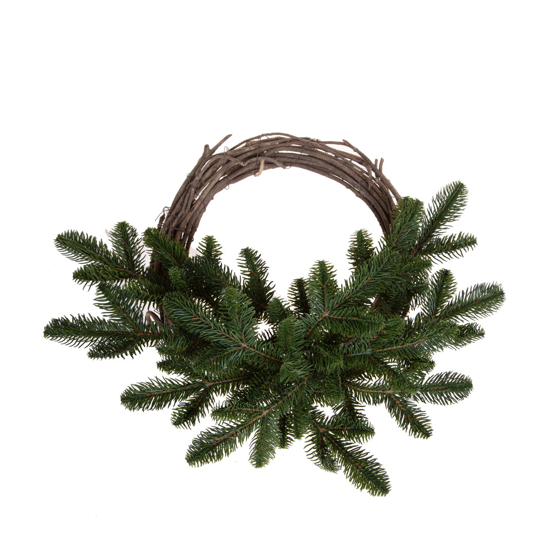 Corona willow conAbete normandia • H 10 cm