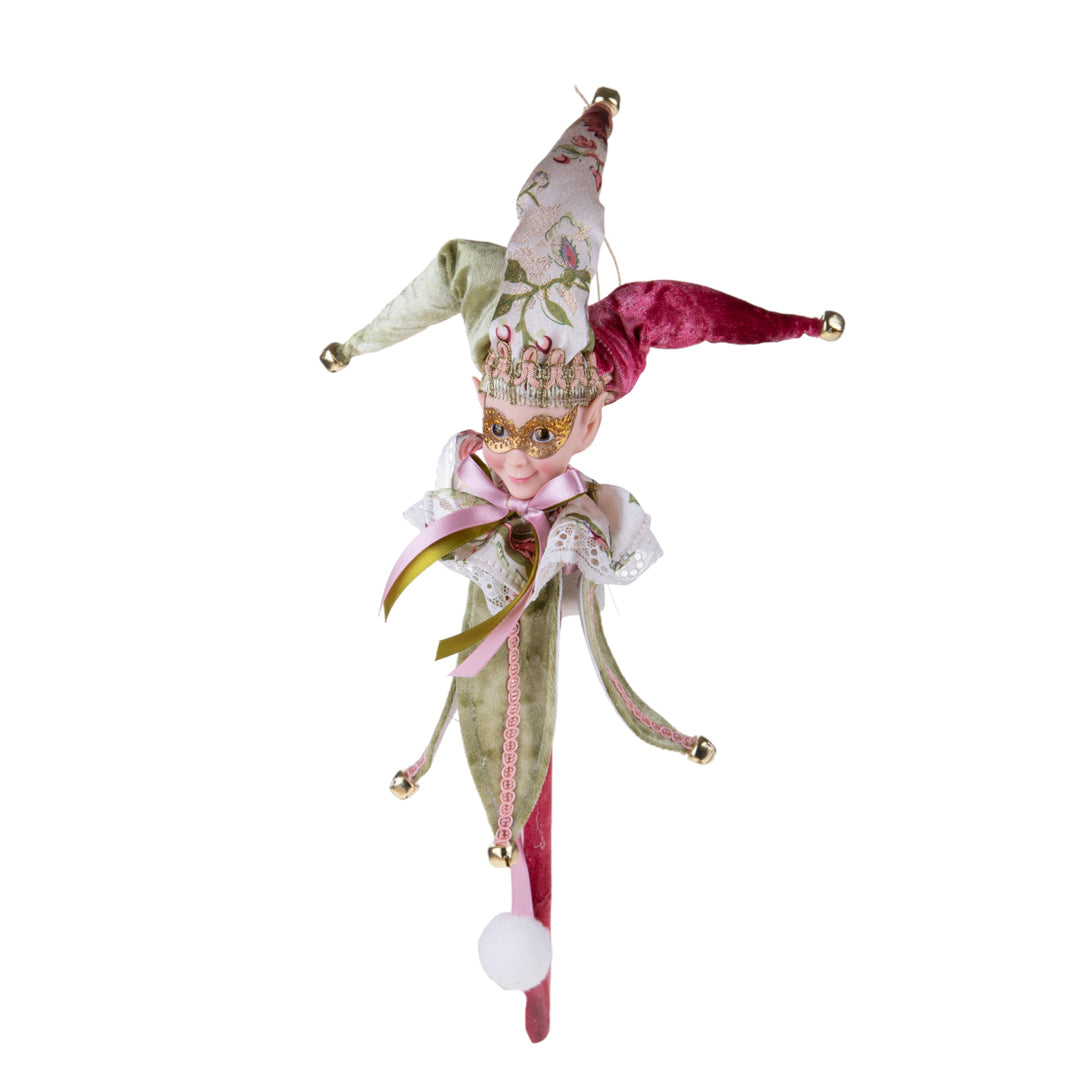 Pezzi 3 • Elfo con puntale • H 30 cm