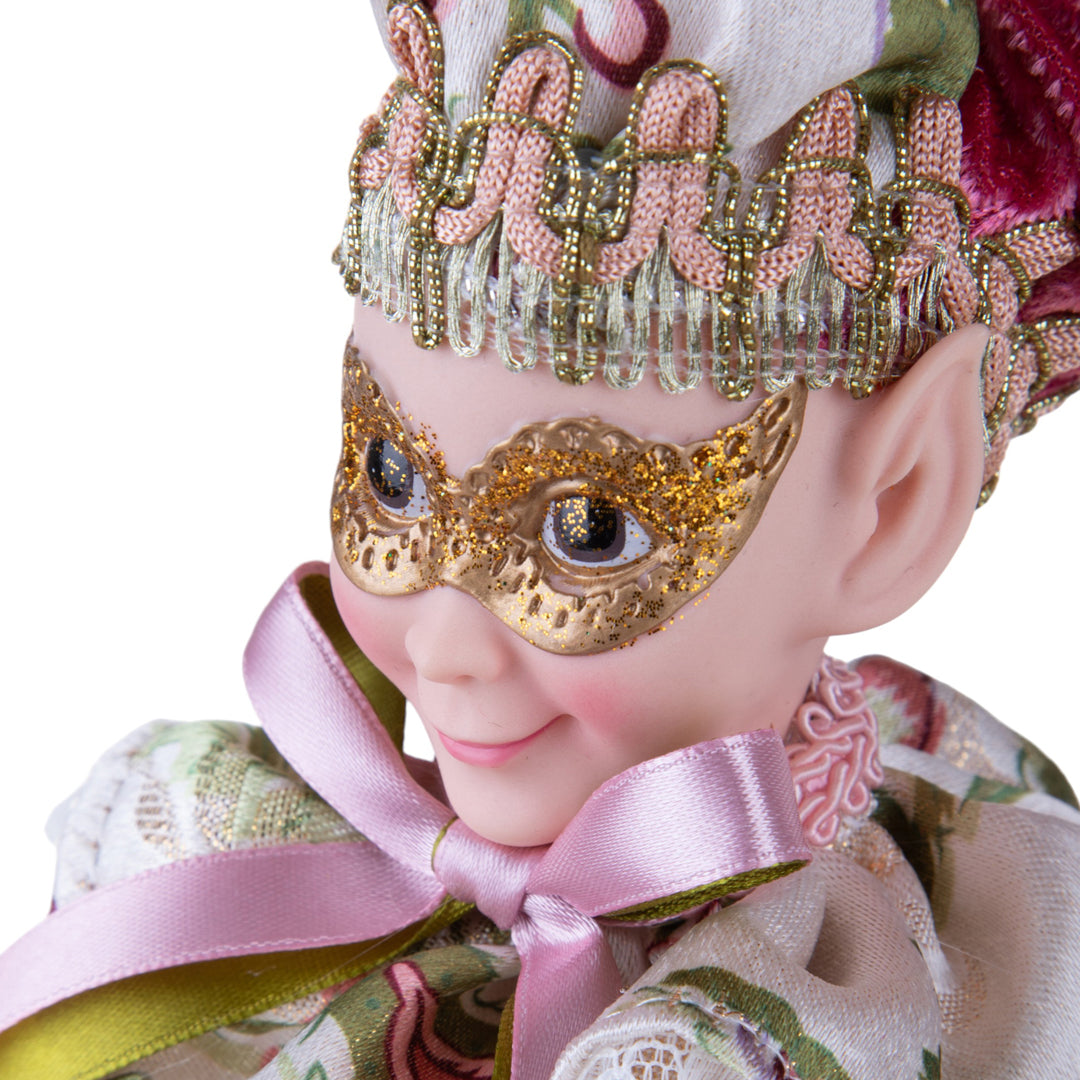 Pezzi 3 • Elfo con puntale • H 30 cm