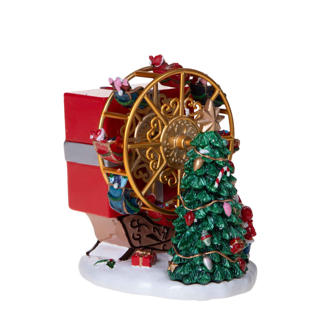 Carillon con Giostra Babbo N • 14,1 cm