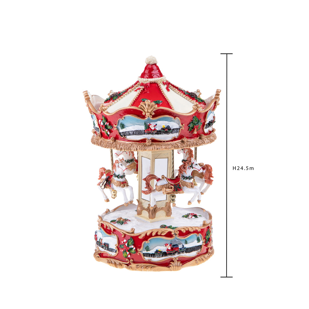 Giostra Carillon Natale • 24,5 cm