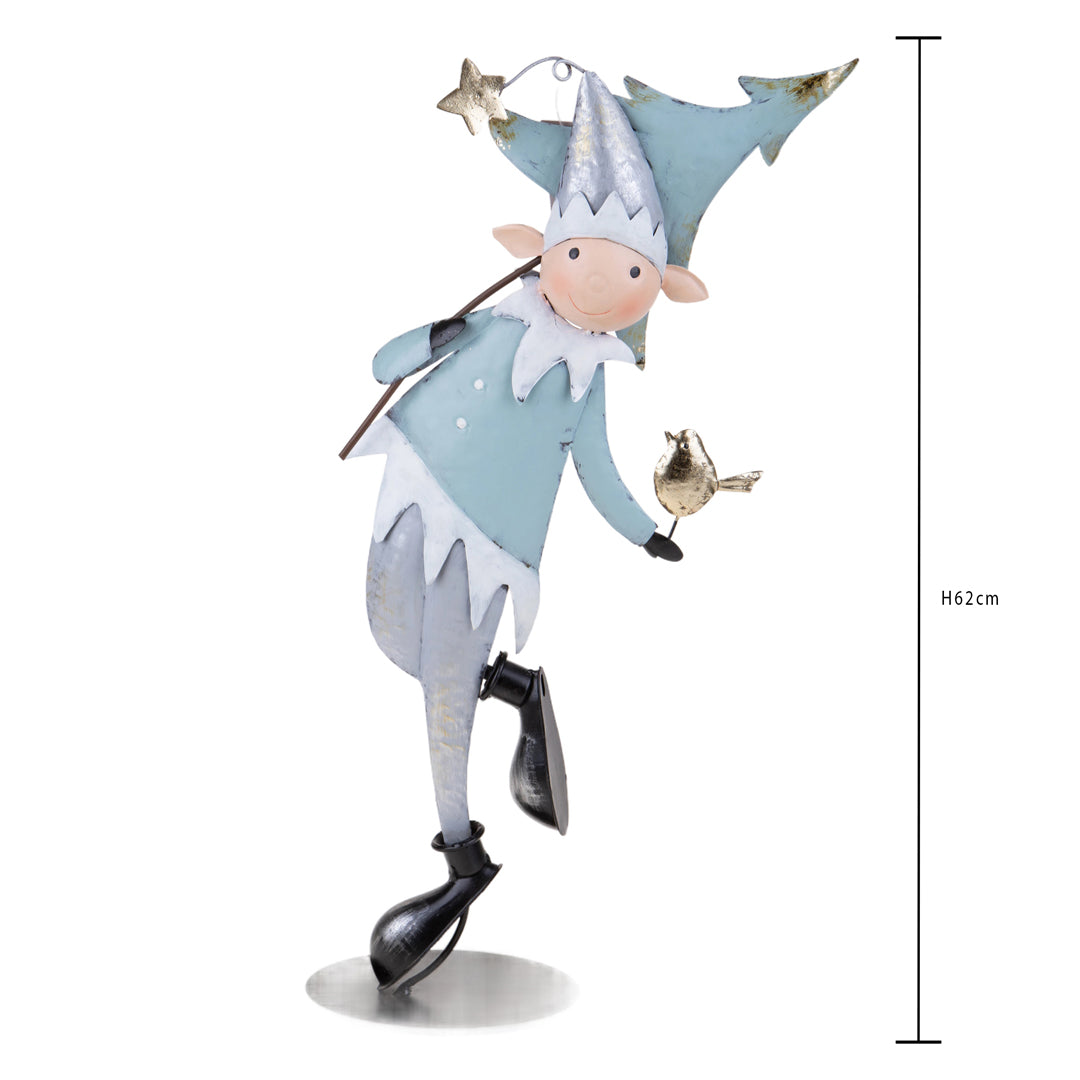 Folletto Natale con Albero  • 62 cm