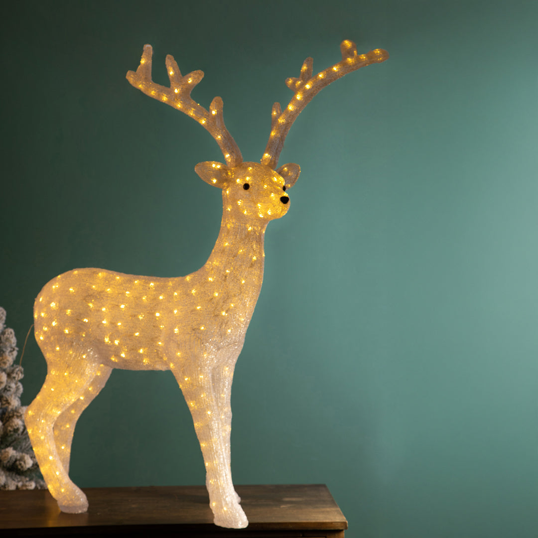 Renna con 370 led • 135 cm