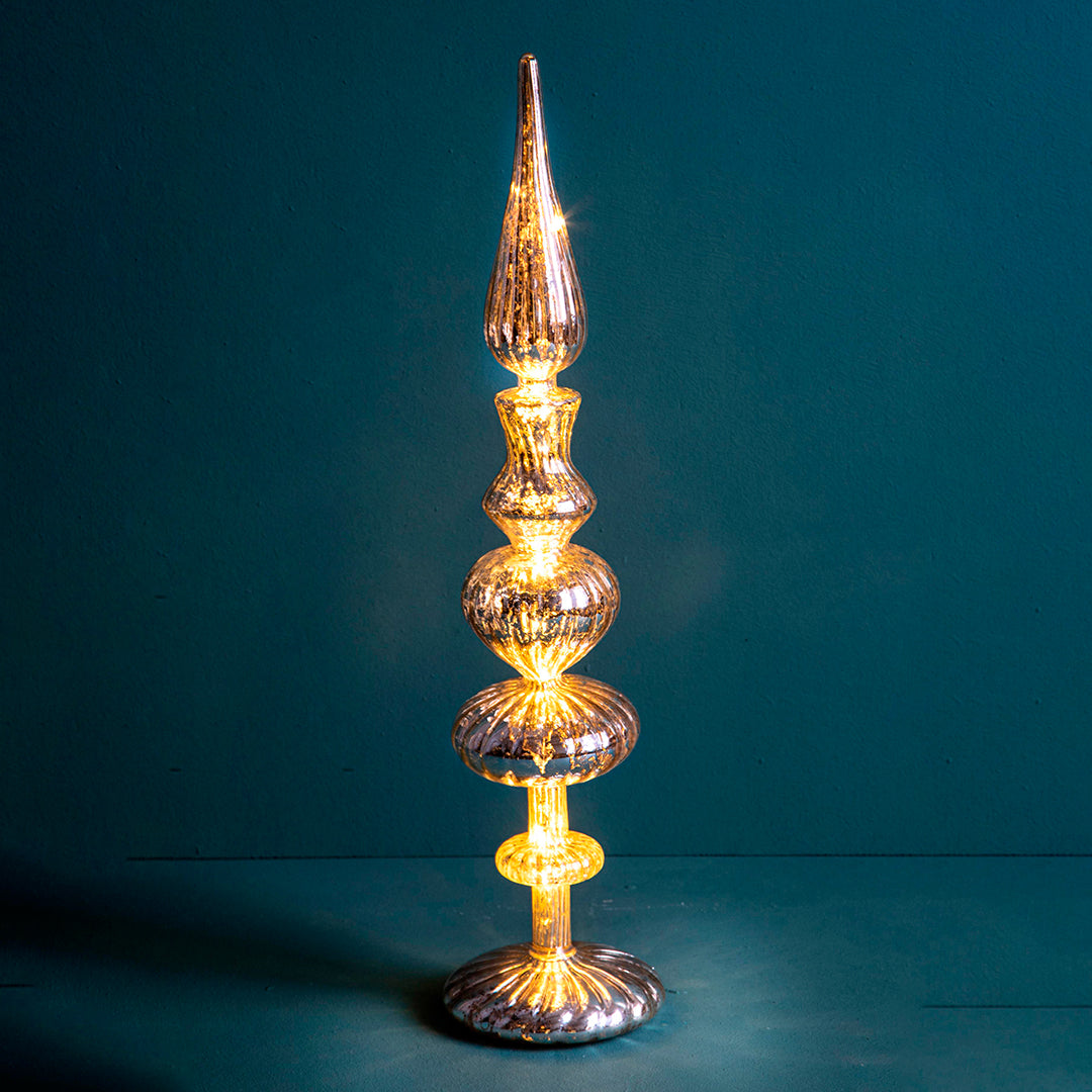 Decoro cono con led • 44 cm