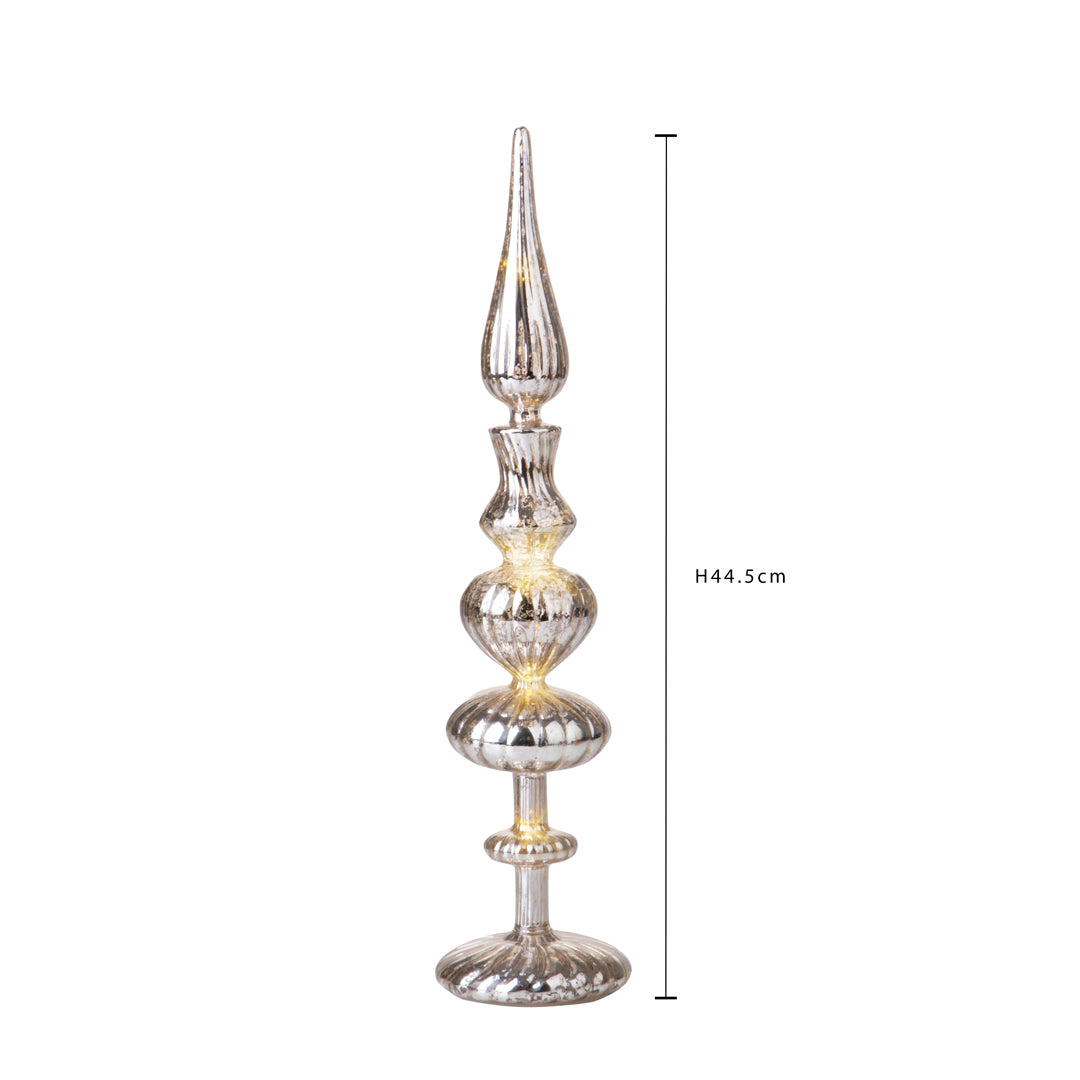 Decoro cono con led • 44 cm