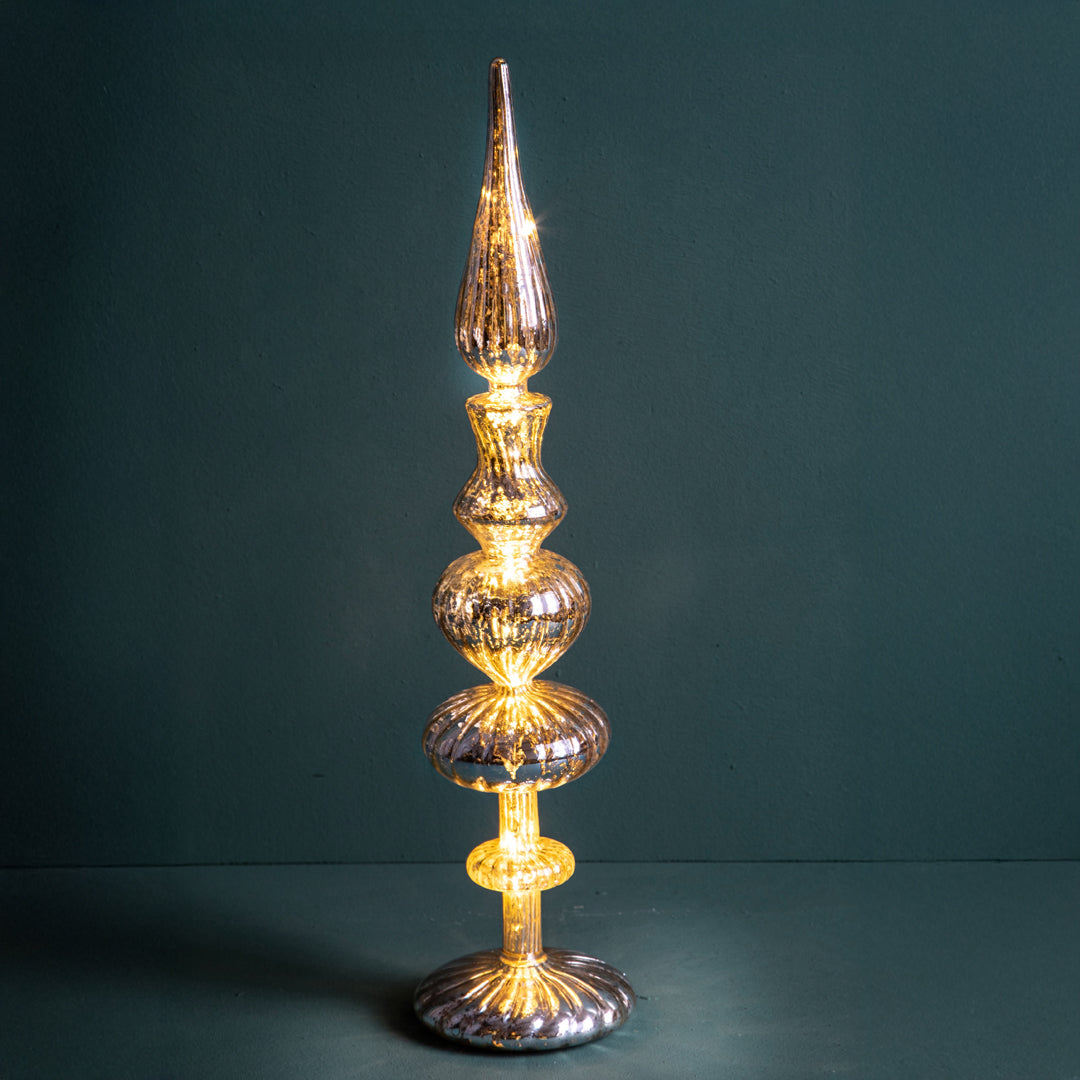 Decoro cono con led • 44 cm