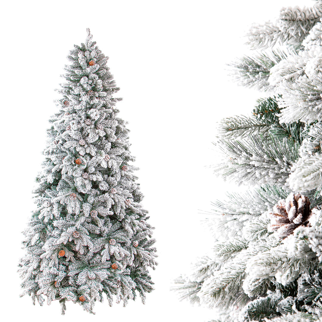 Albero di Natale Nevicato • 215 cm