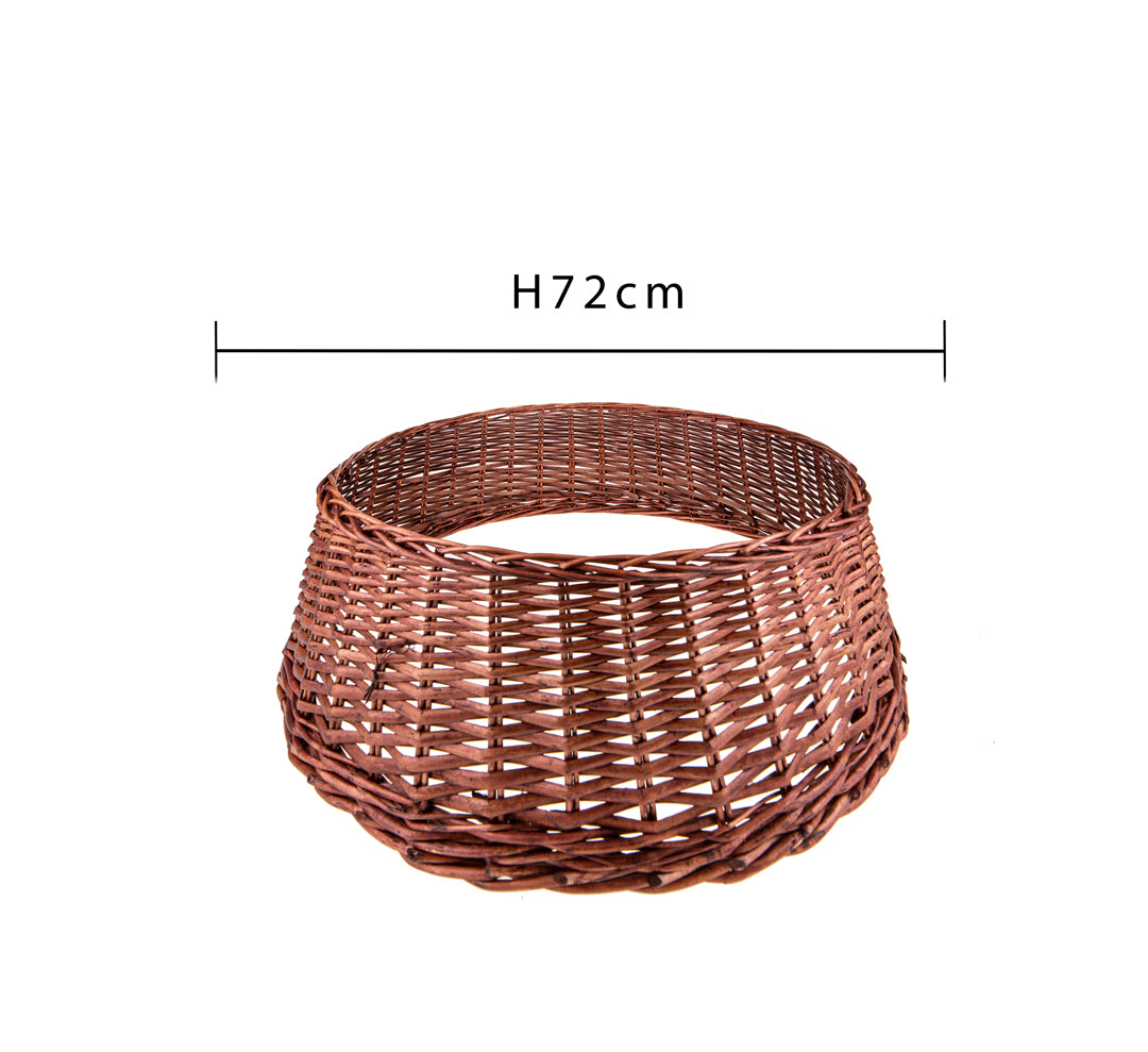 Base abete in rattan • 72 cm