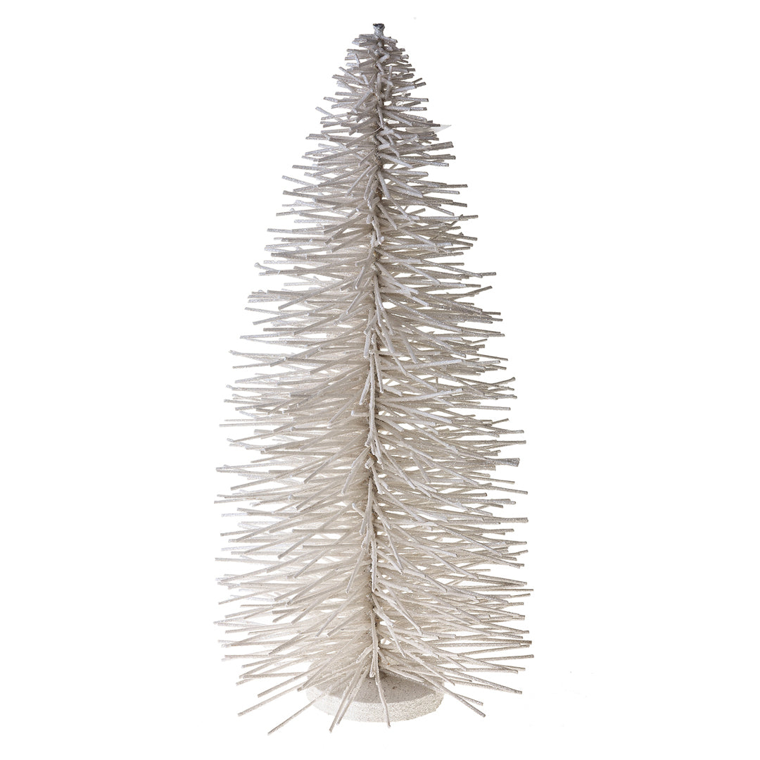 Abete artificiale con Glitter Pvc • 48 cm