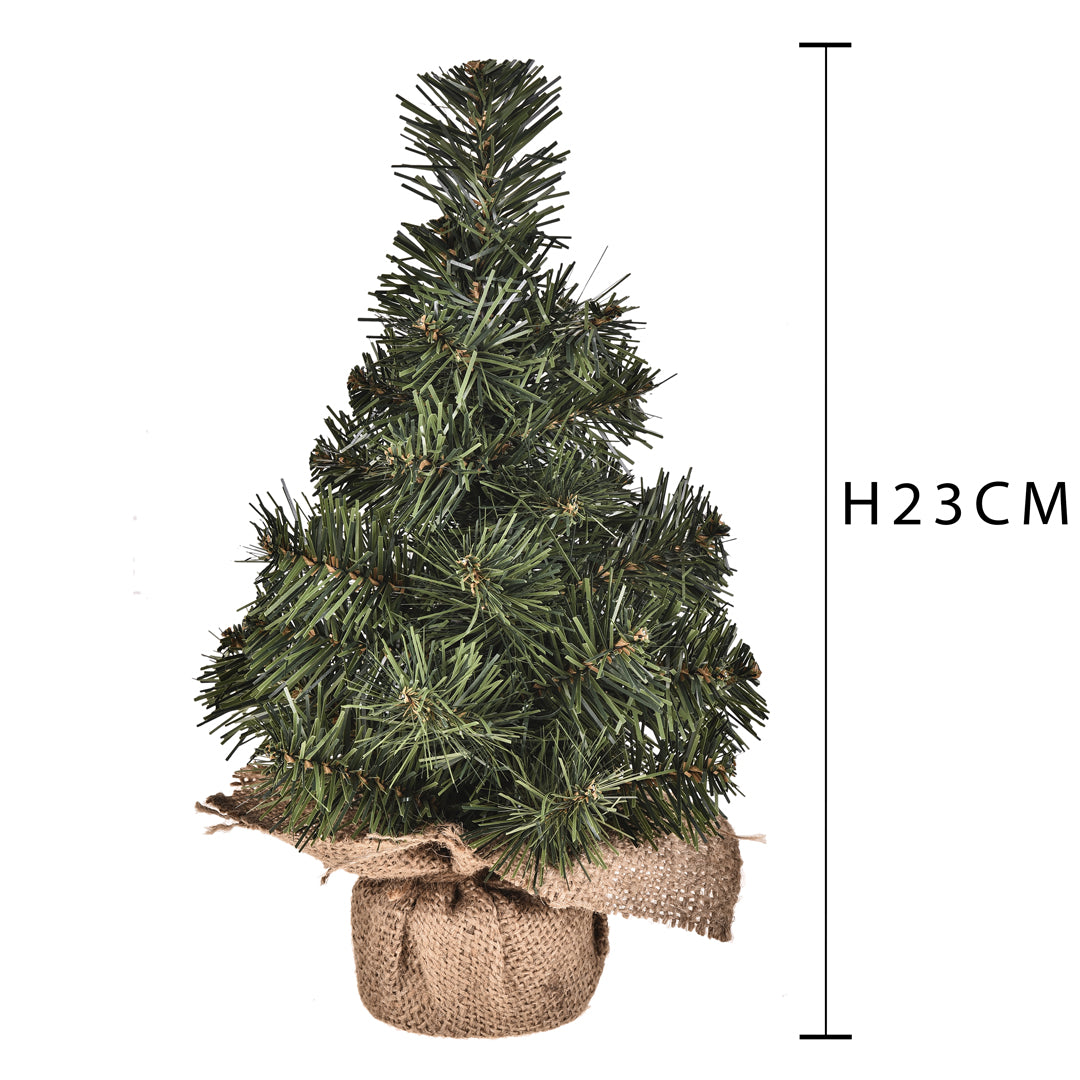 Abete con sacco t.pvc • H 24 cm