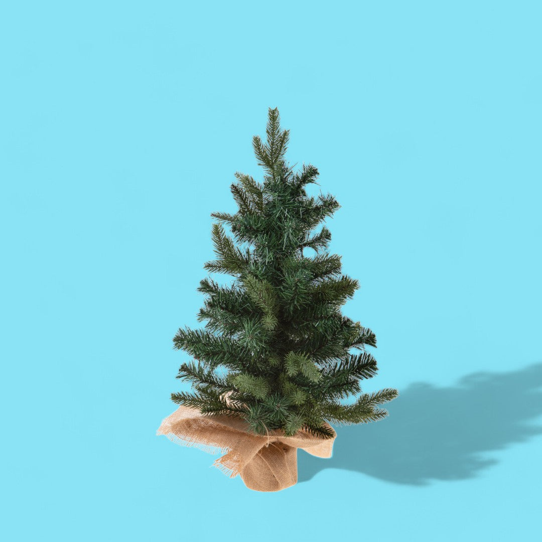 Abete artificiale con Base Yuta 75 rami Pvc • 60 cm