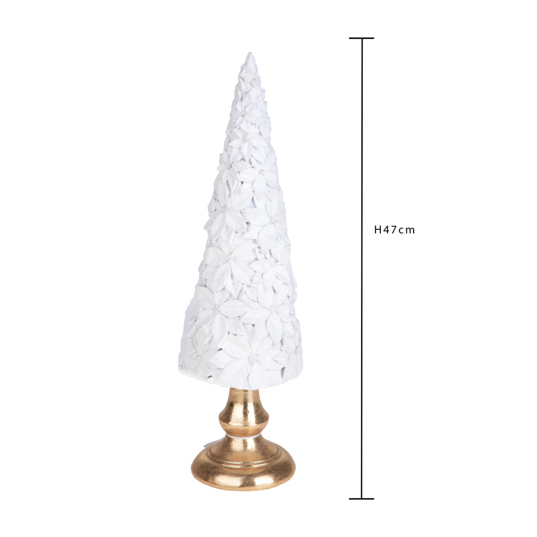 Cono con stella natale • H 47 cm