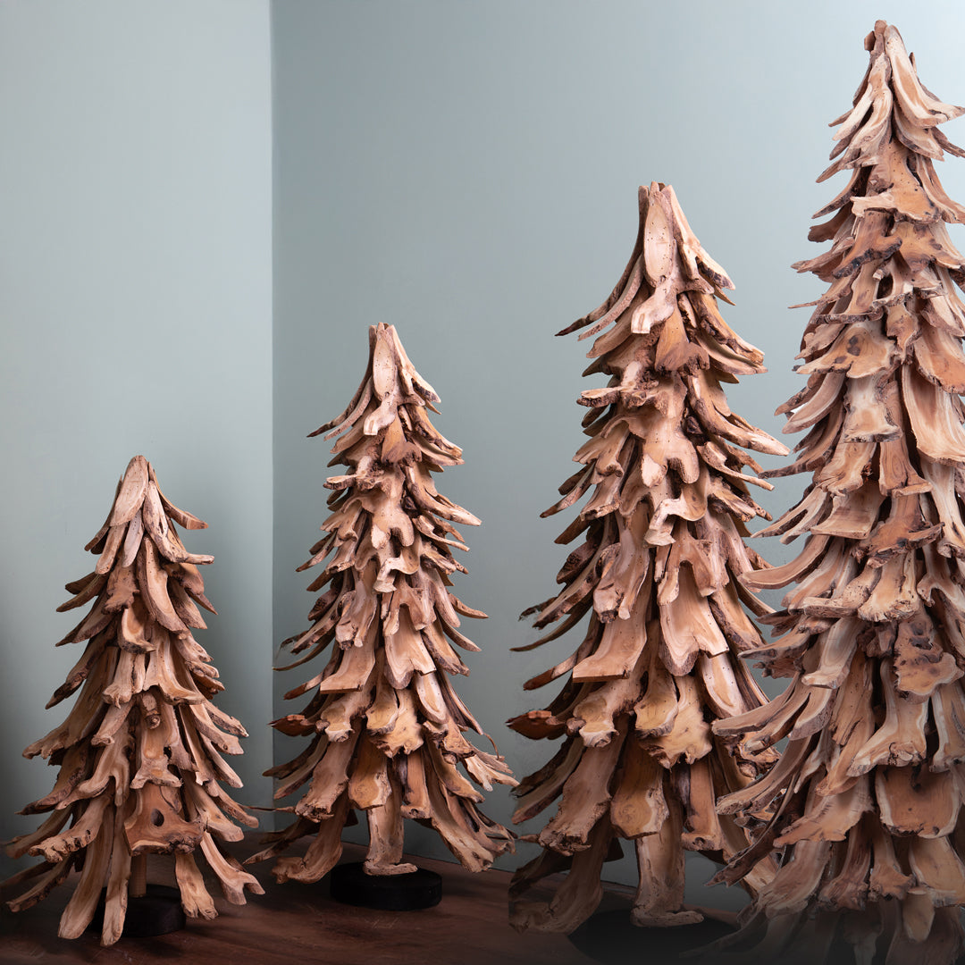 Albero Natale Legno • 90 cm