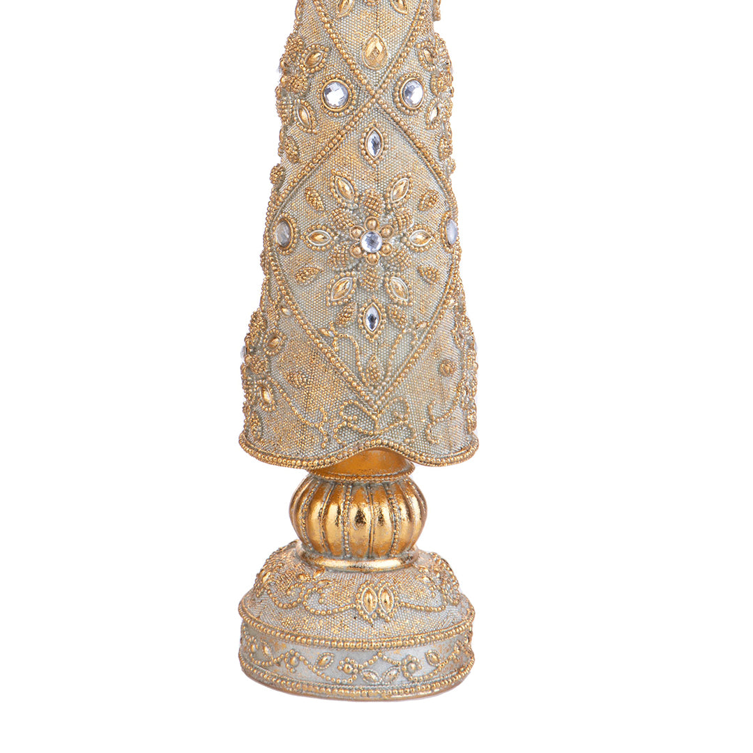 Cono con strass • H 46 cm