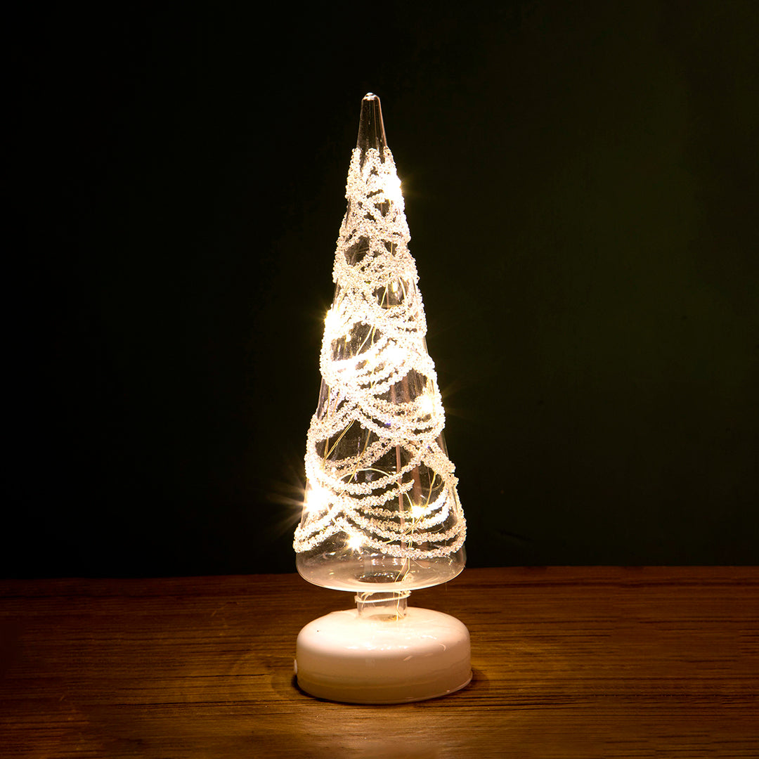 Albero cono con led • 30 cm