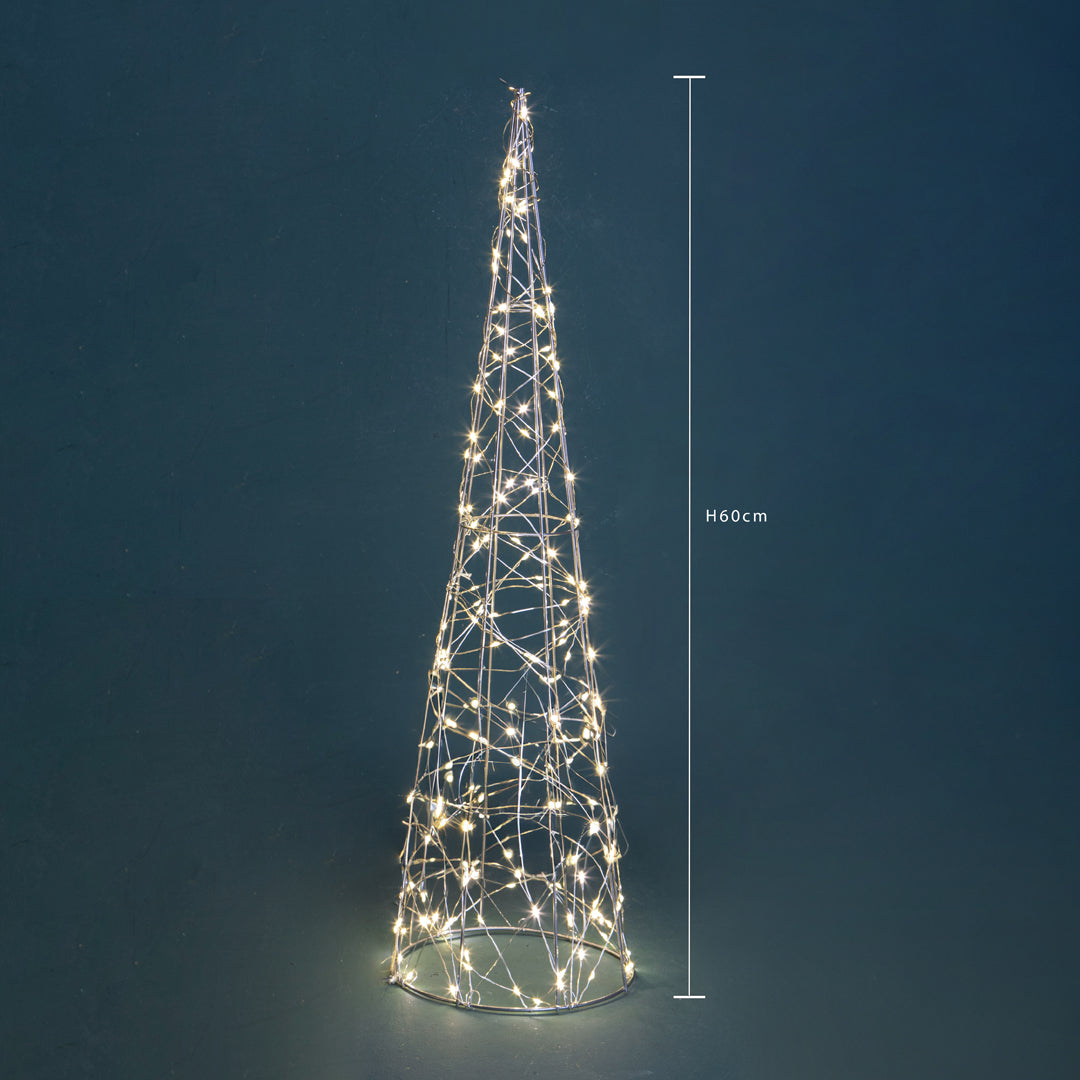 Cono con led da esterno . • H 60 cm