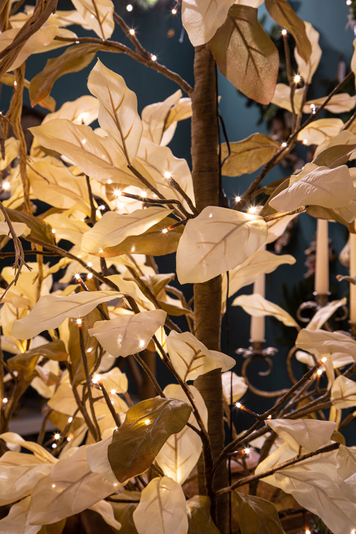 Magnolia alta con 114 led interni • 150 cm